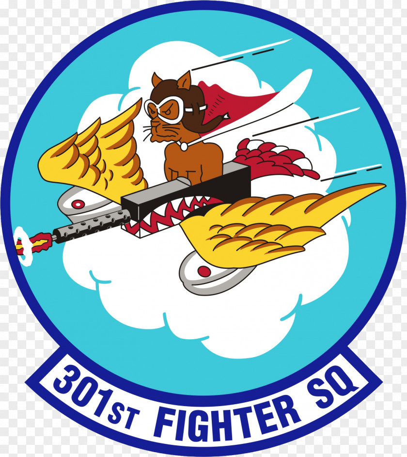 Decal 301st Fighter Squadron Tuskegee Airmen 100th 332d Expeditionary Operations Group PNG