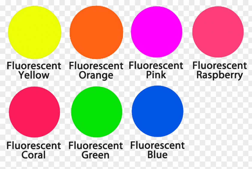 T-shirt Heat Transfer Vinyl Fluorescence Color Chart PNG