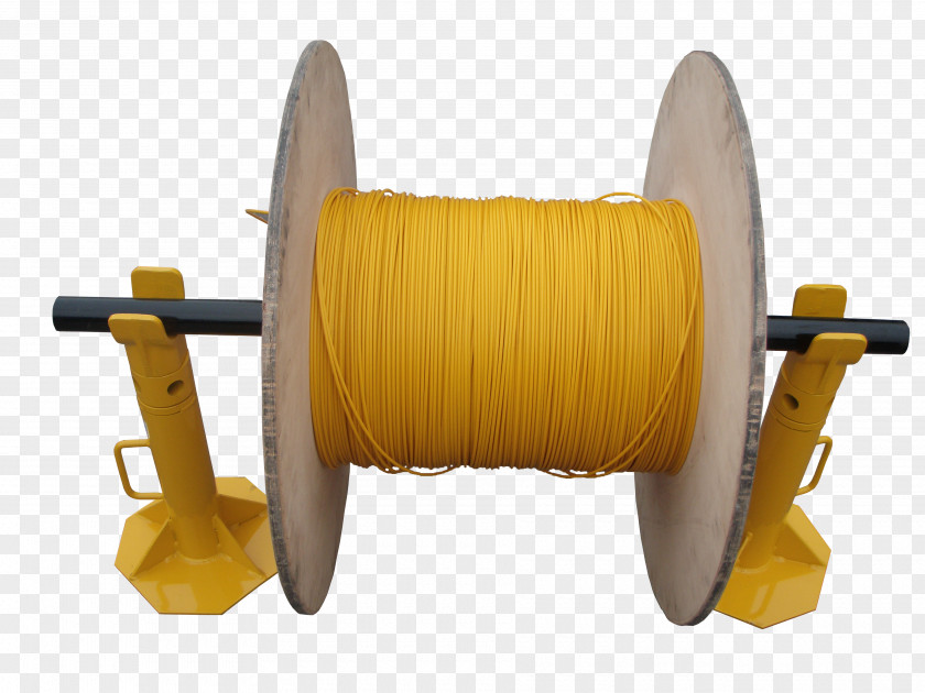 Cable Drum Jackscrew Reel Product PNG