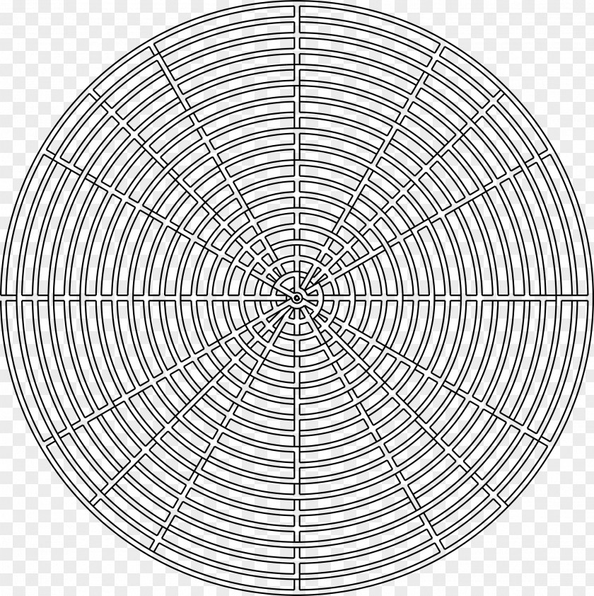 Circle Pattern Geometry Line Clip Art PNG