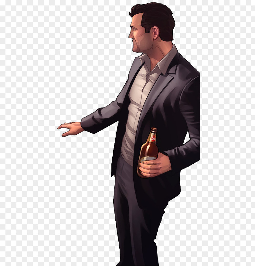 Gta Grand Theft Auto V Rendering Tuxedo Cut-out PNG