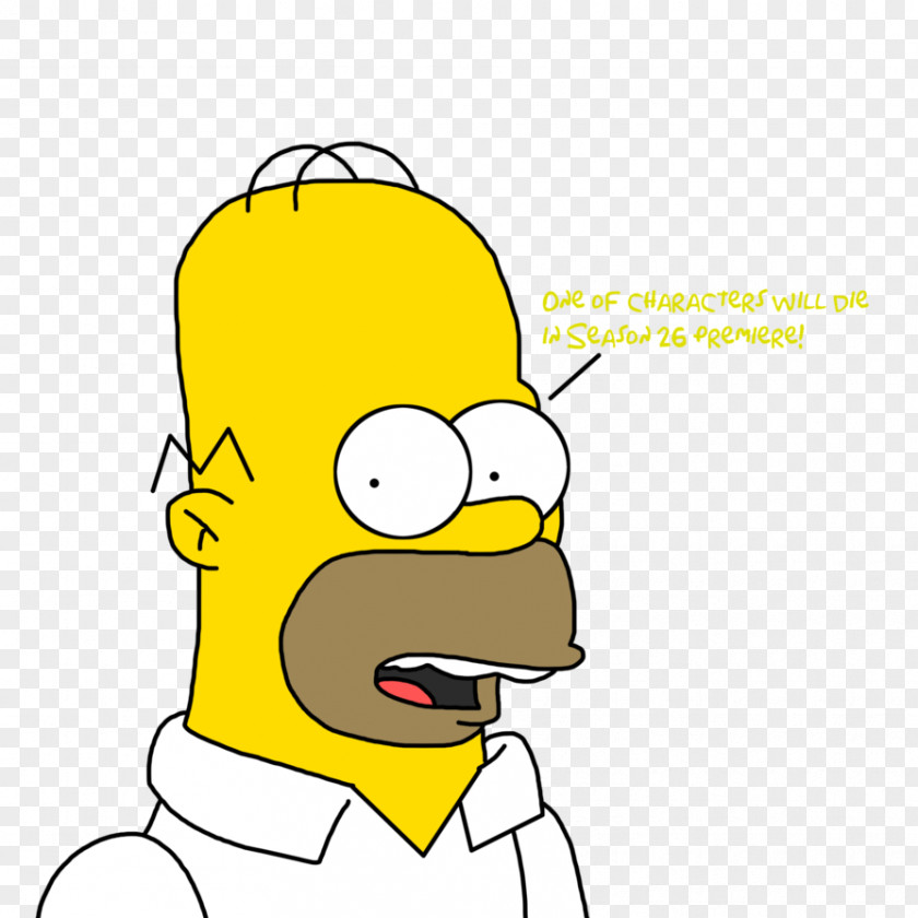 Homer E Bart Sonic Drive-In Smiley Line Art Clip PNG