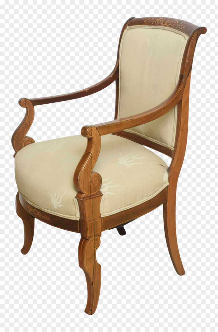 Mahogany Chair Garden Furniture PNG