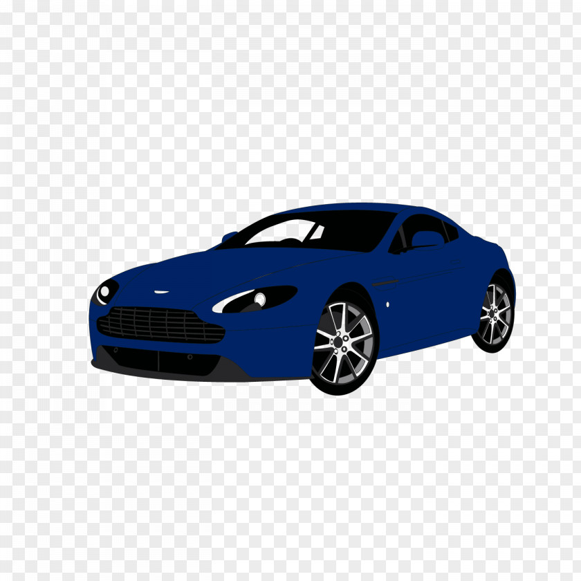 Car Aston Martin V8 Drawing PNG