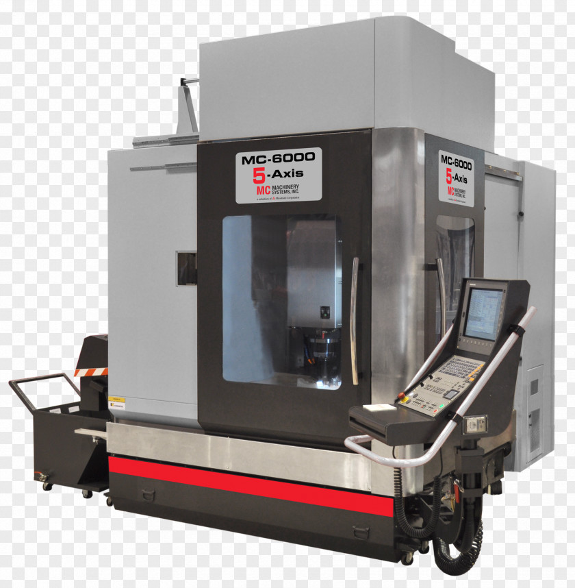 Cnc Machine Tool Milling Computer Numerical Control Multiaxis Machining PNG