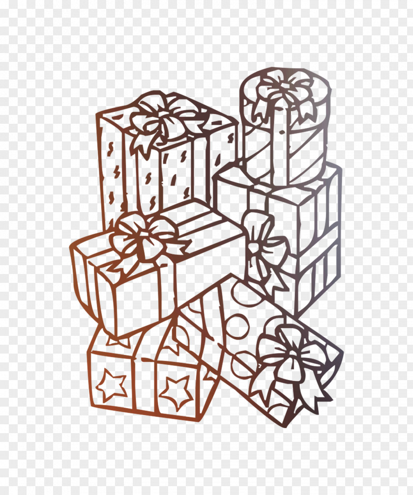 Coloring Book Christmas Gift Day Pages PNG
