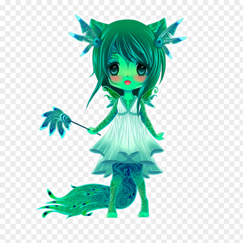 Doll Green Legendary Creature PNG