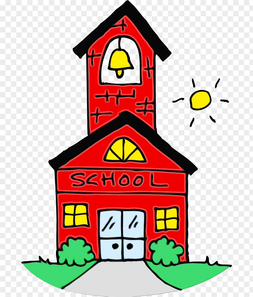 Clip Art School Building Openclipart PNG