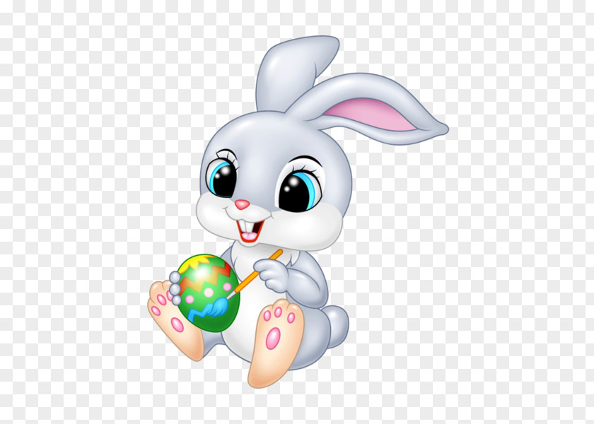 Easter Cute Animal Bunny Egg PNG