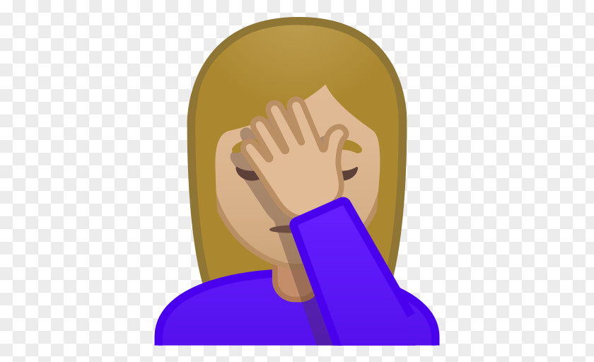 Emoji Facepalm Emoticon Clip Art Slapping PNG