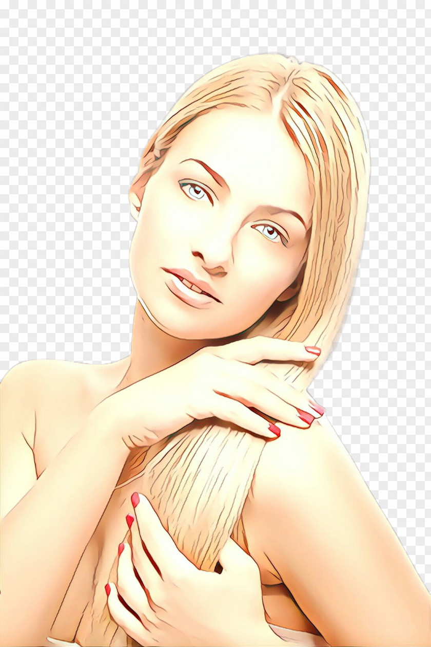 Hair Face Skin Beauty Chin PNG