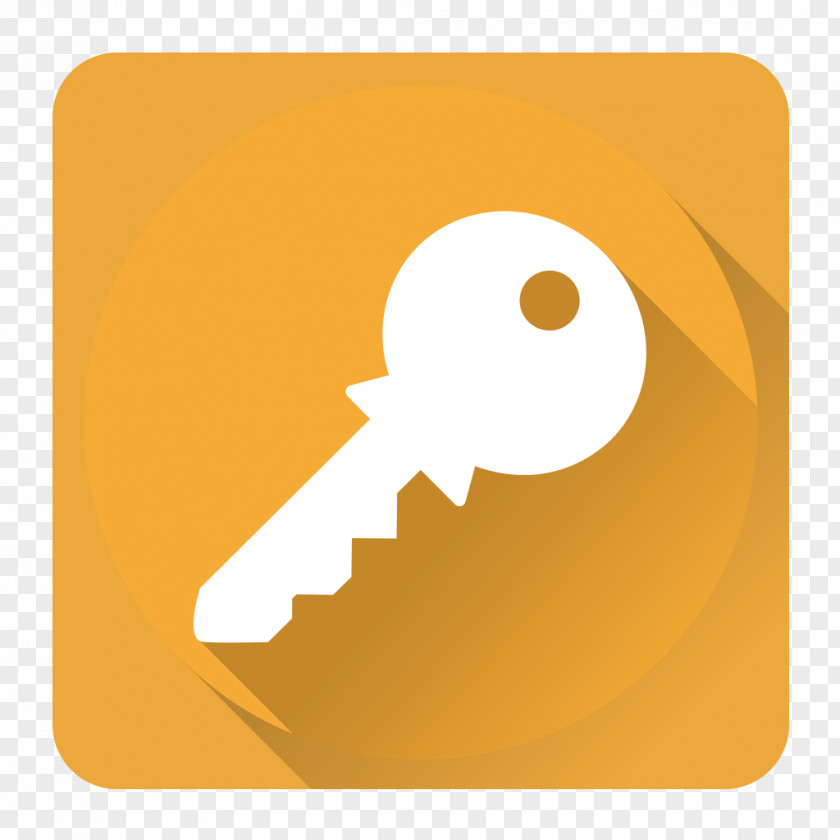 KeyChainAccess Symbol Yellow Orange Line PNG