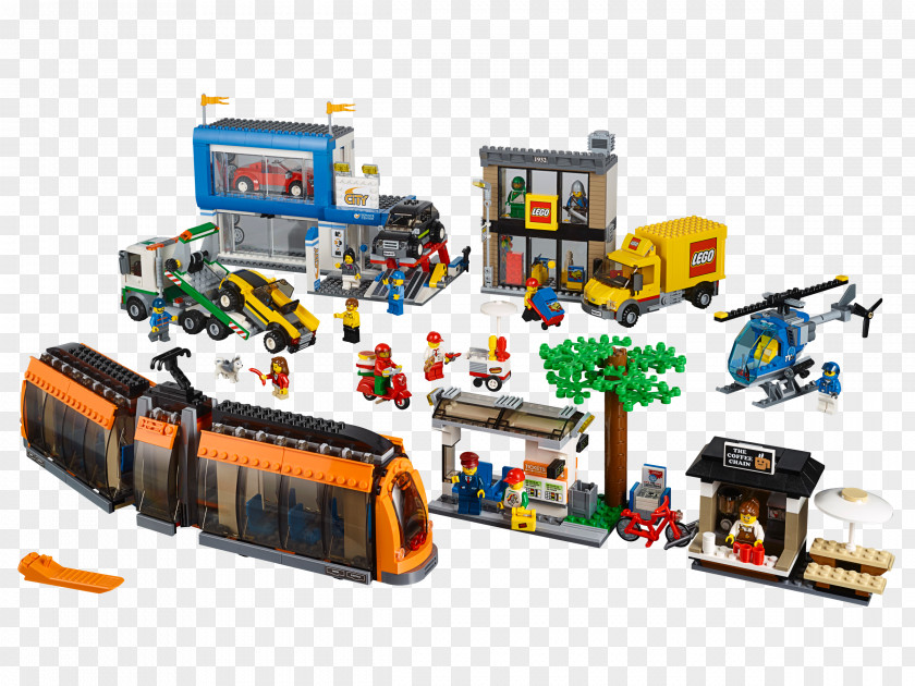 Toy Lego City LEGO 60097 Square Minifigure PNG