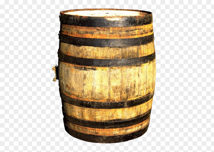 Wooden Bucket Wine Barrel Oak PNG