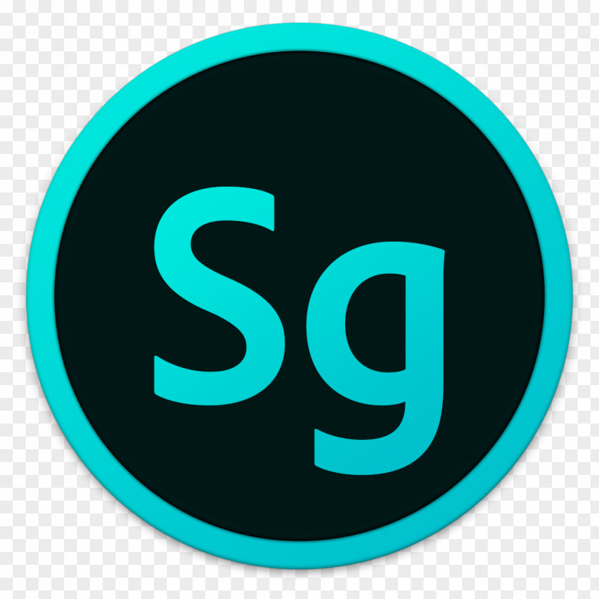 Adobe Sg Area Text Symbol Aqua PNG