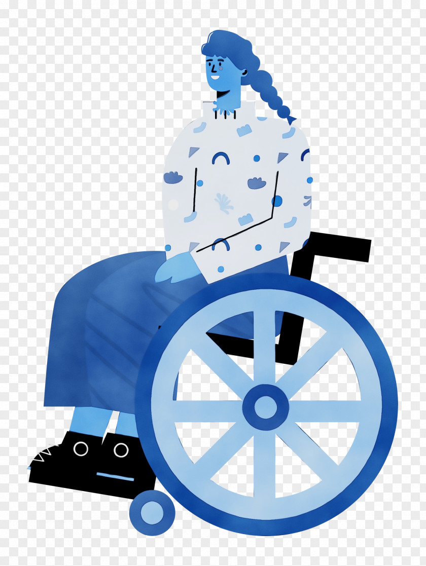 Cartoon Logo Drawing Wheelchair Chair PNG
