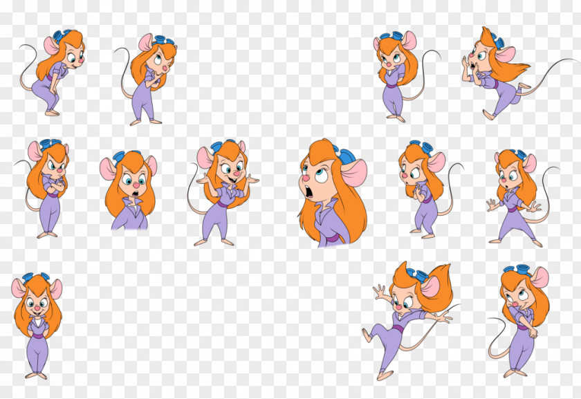 Character Vectors Gadget Hackwrench Chip 'n' Dale Model Sheet Fat Cat The Walt Disney Company PNG