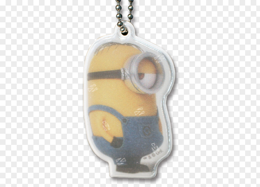 Minion Stuart The Safety Reflector Locket Pin Jewellery PNG