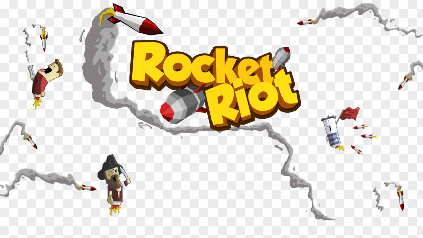 Rocket Riot Illustrator Shooter Game PNG