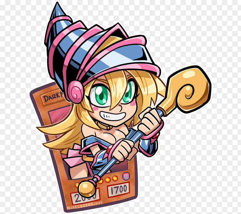 Cartoon Magic Girl PNG