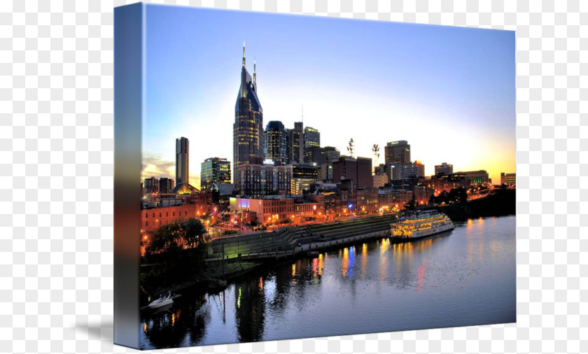 Cityscape Nashville Skyline Art Photography PNG