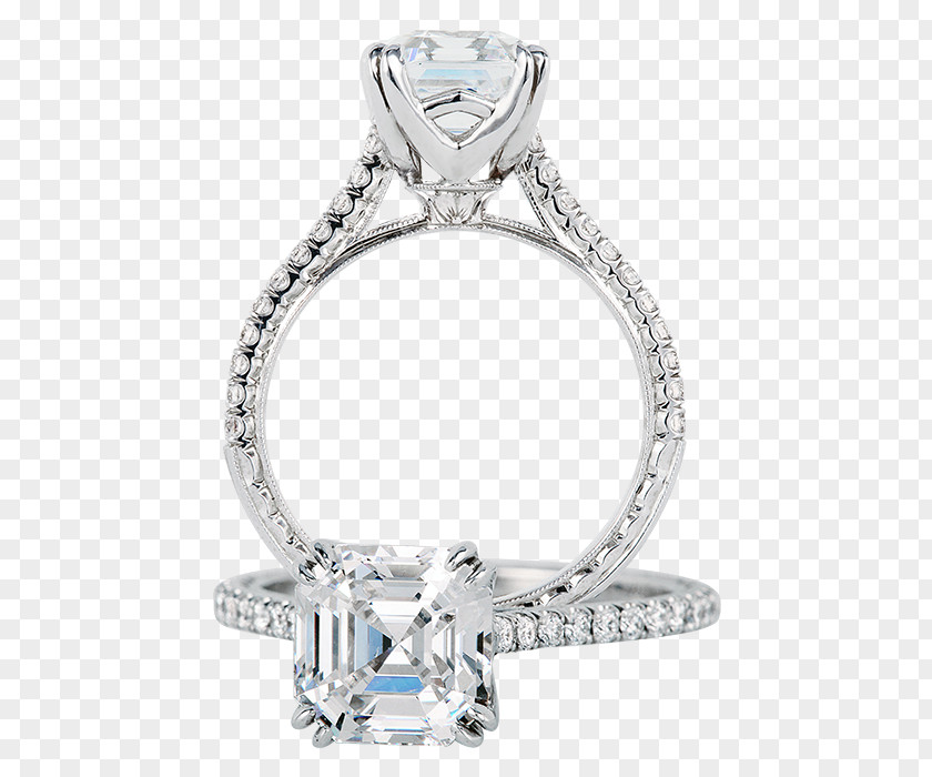 Creative Wedding Rings Engagement Ring Diamond Cut Jewellery PNG