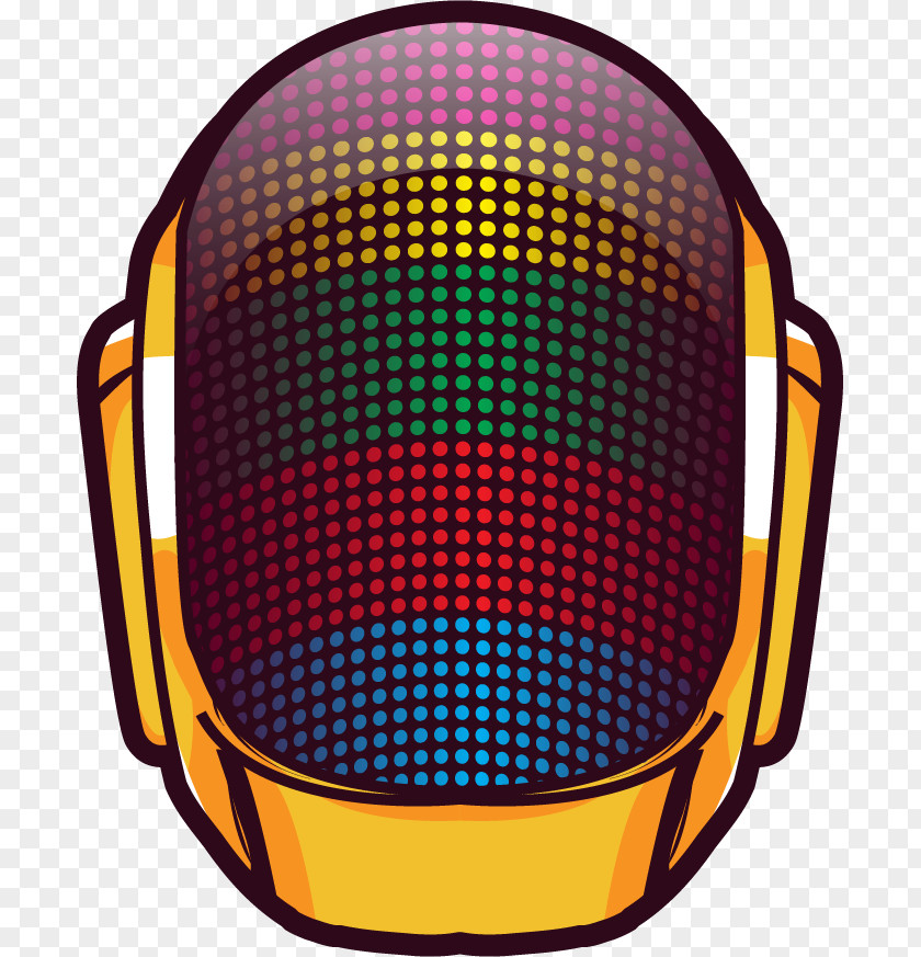 Daft Punk Protective Gear In Sports PNG