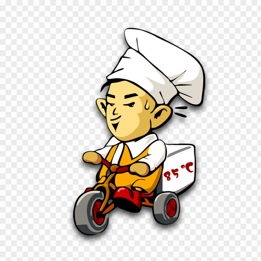 Food Delivery Man Take-out Online Ordering Clip Art PNG