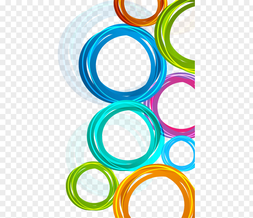 Hand Colored Circle Element Color Royalty-free Stock Photography Clip Art PNG