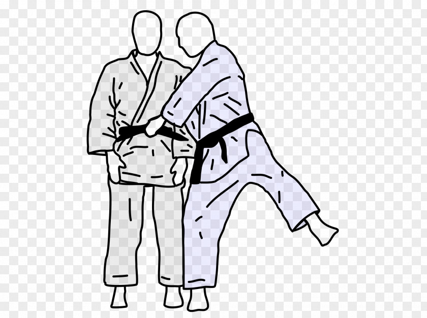 Judo Drawing Koshiki-no-kata Clip Art PNG