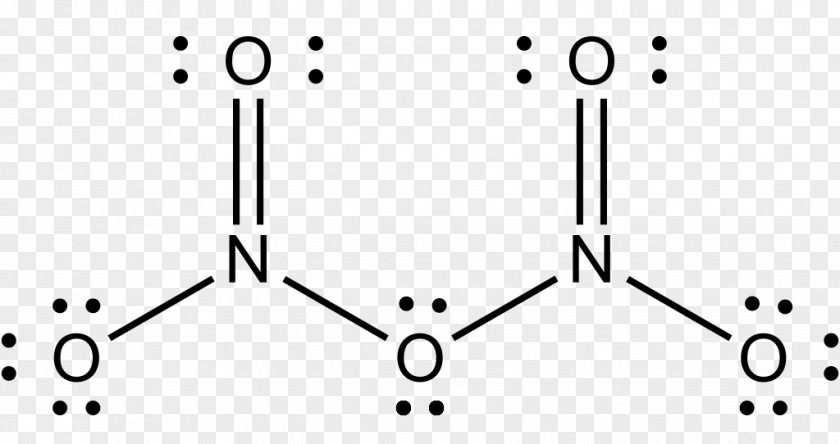 Nitronium Ion Dinitrogen Pentoxide Lewis Structure Resonance Nitrate PNG
