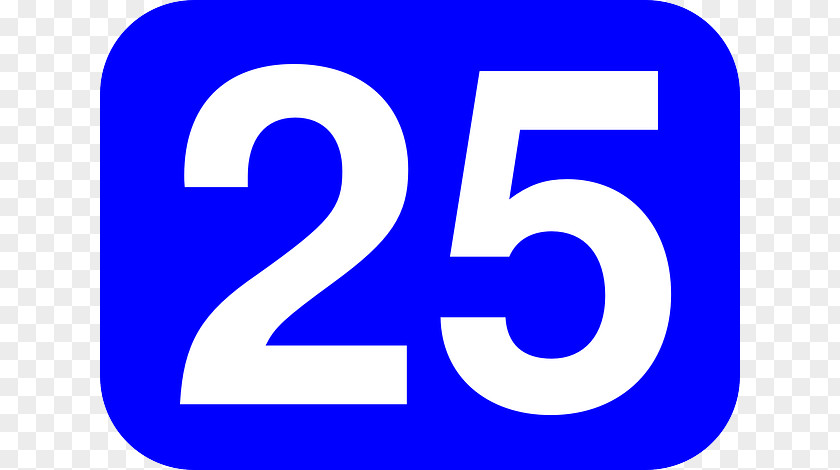 Number 25 Cliparts Download Clip Art PNG