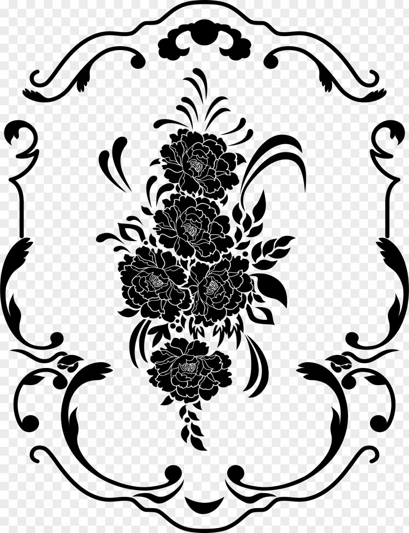 Paisley Flower Clip Art PNG