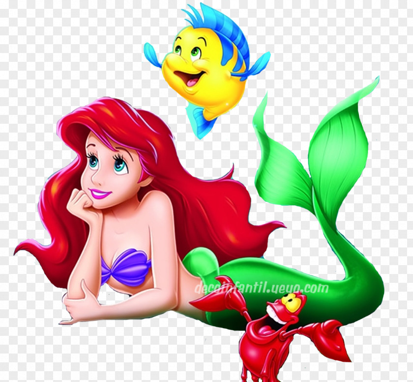 Sebastian Ariel The Little Mermaid Melody Belle PNG