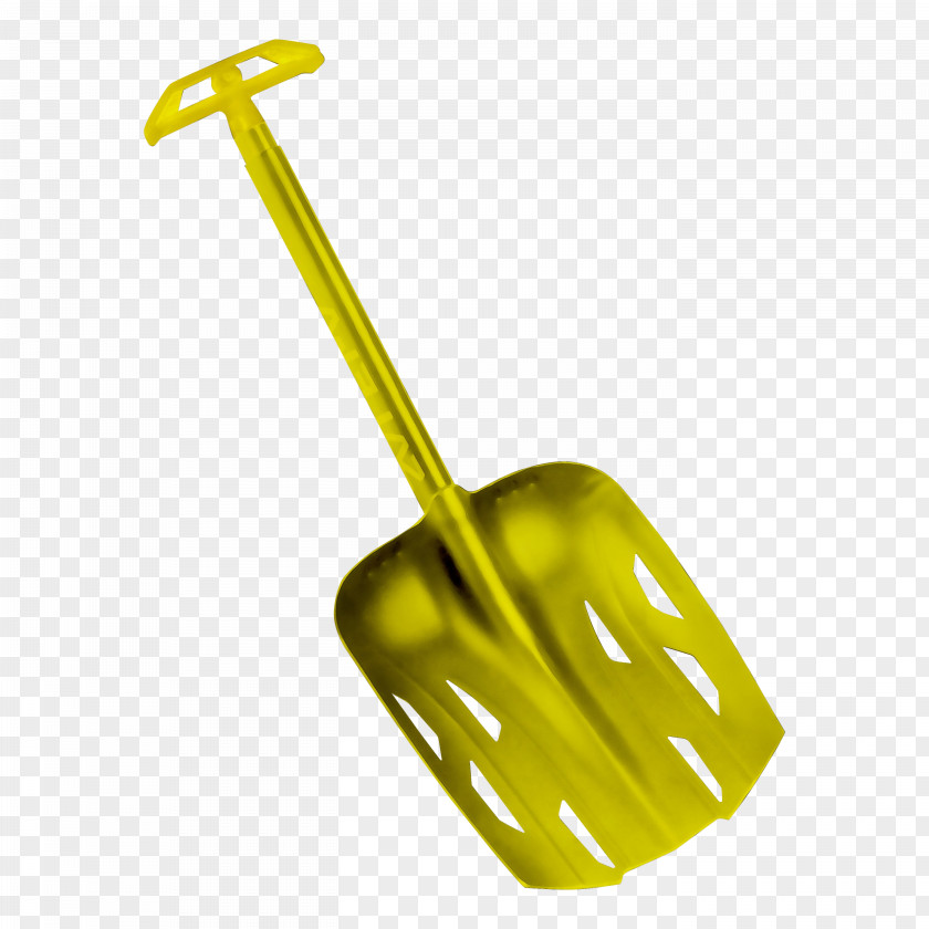 Shovel Yellow PNG