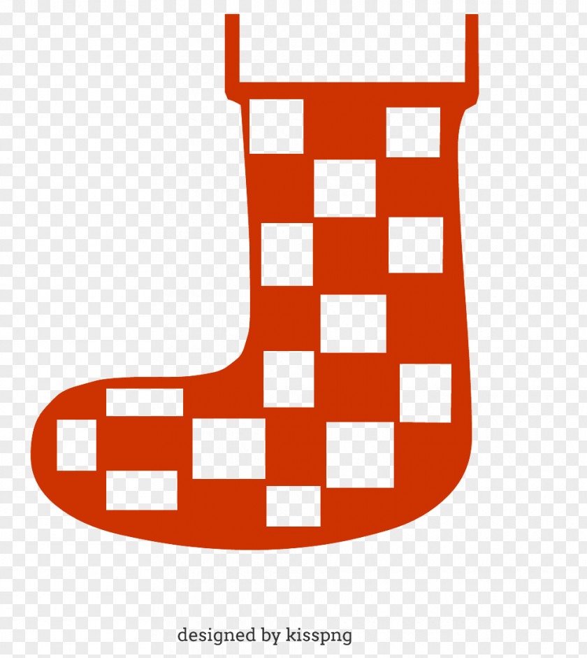Stocking. Christmas Clipart PNG