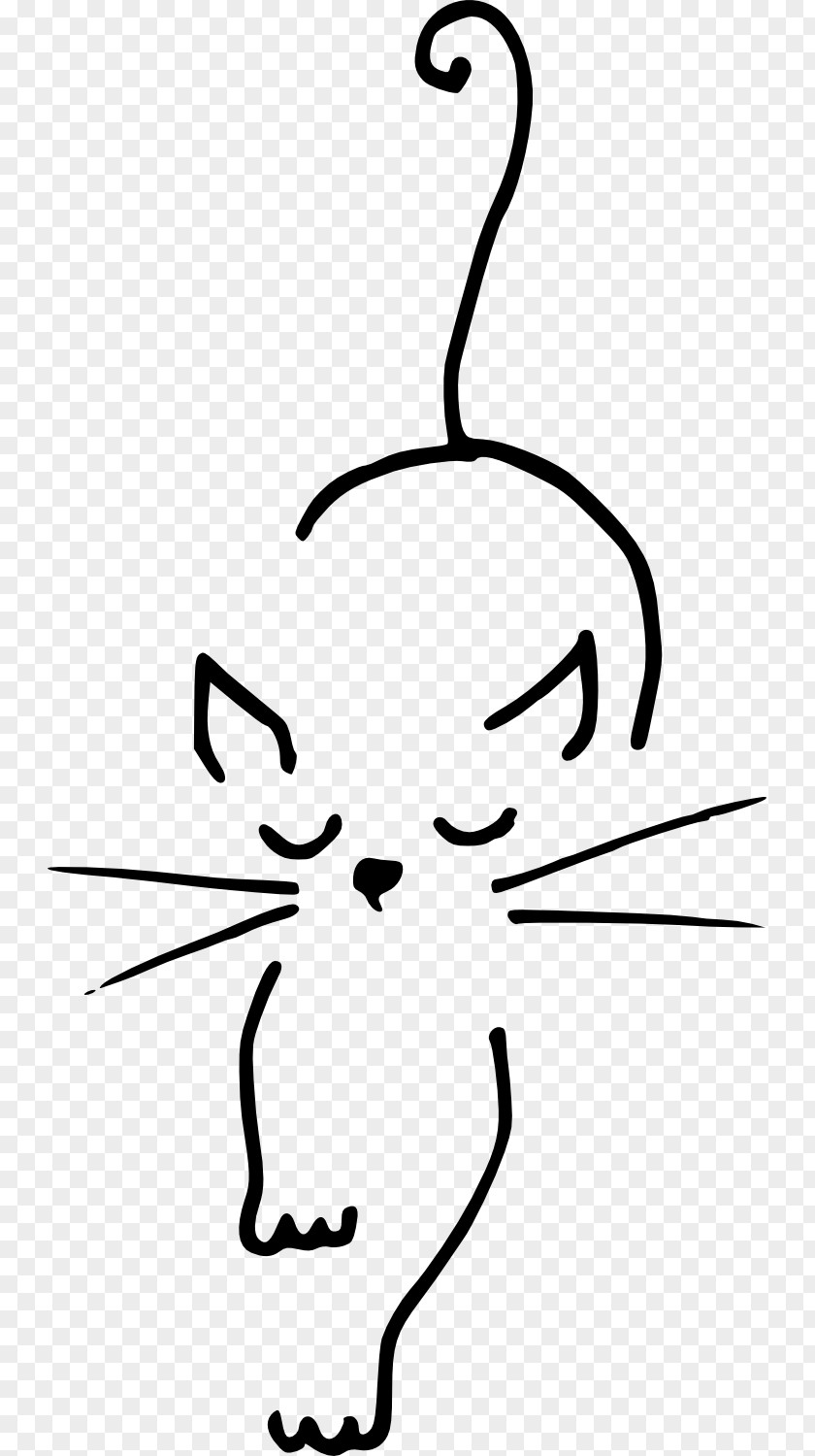 Cute Cat Kitten Drawing Clip Art PNG