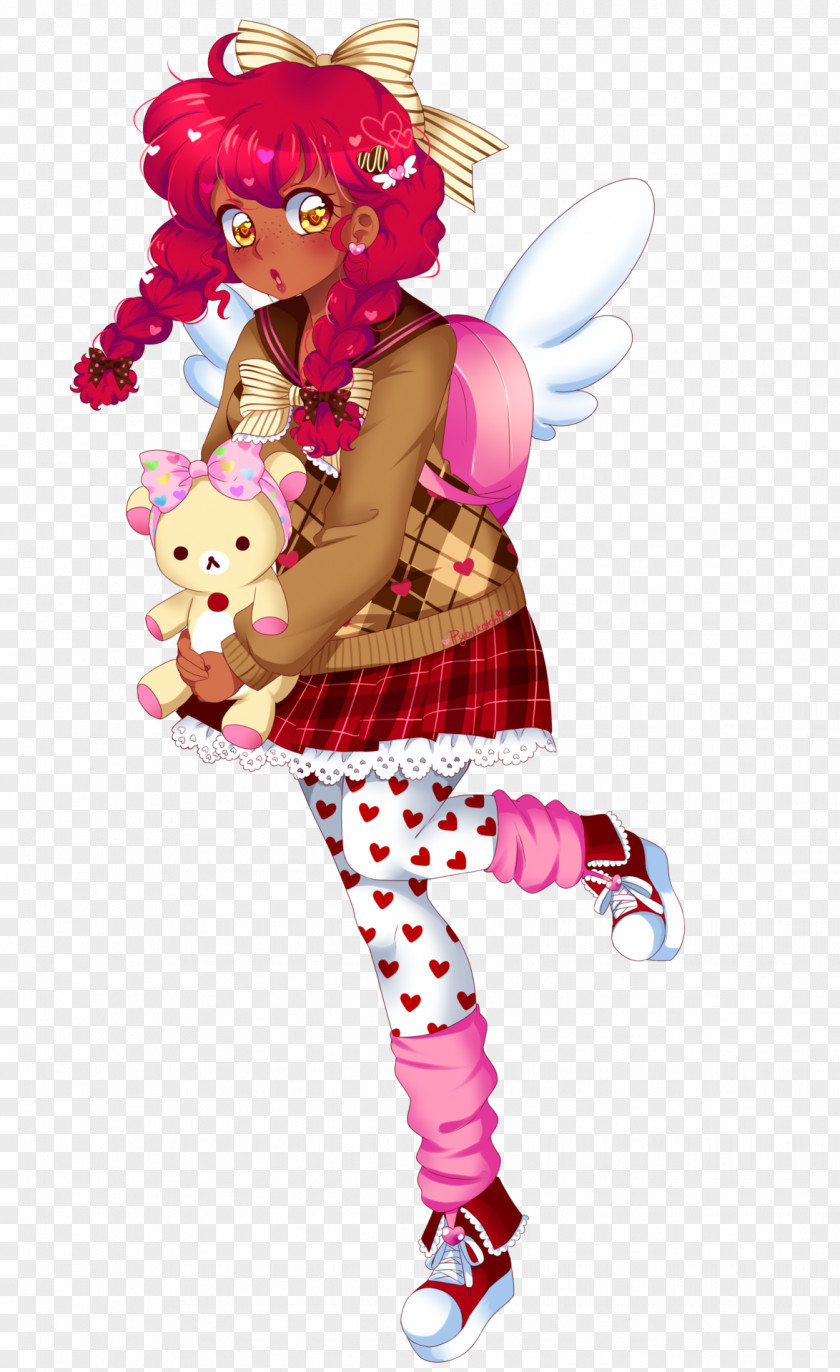 Design Pink M Clown Costume Cartoon PNG