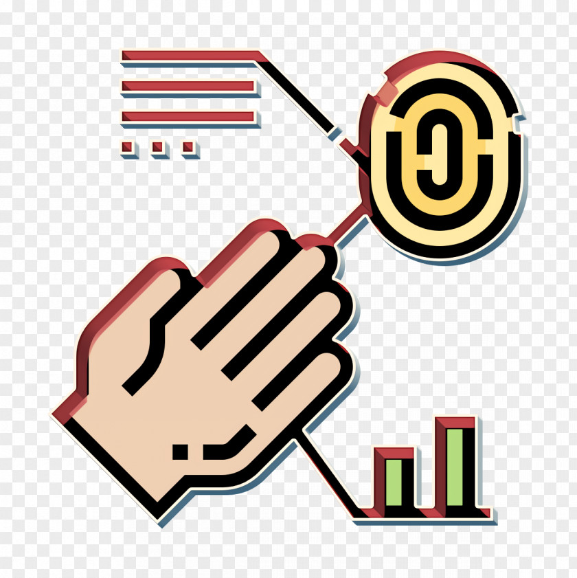 Fingerprint Scan Icon Artificial Intelligence PNG