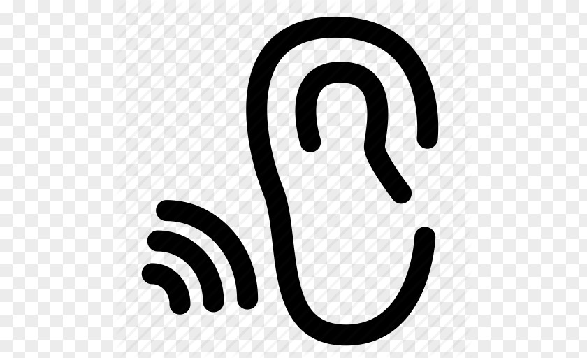 Size Icon Listen Ear PNG