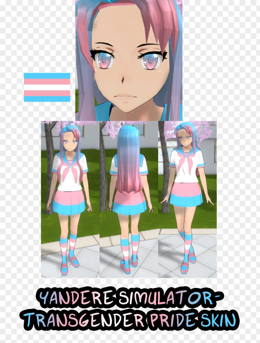 TransGender Yandere Simulator Character Transgender DeviantArt PNG