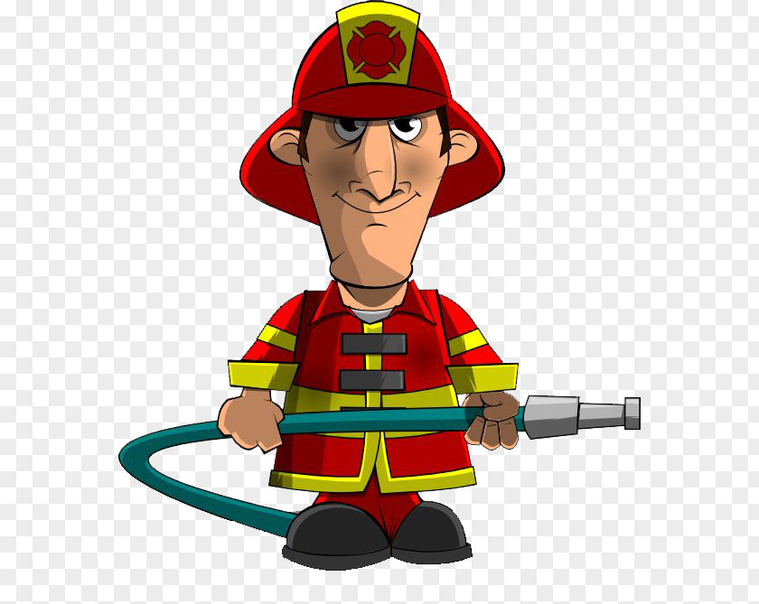 Bombero Firefighter Fire Department Engine Clip Art PNG