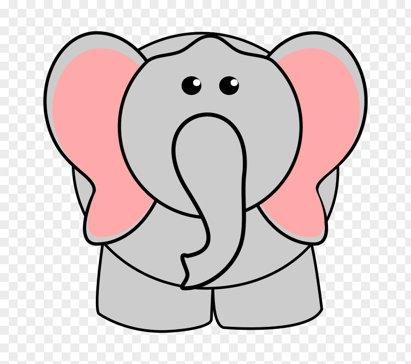 Elephants Clipart Elephant Drawing Clip Art PNG