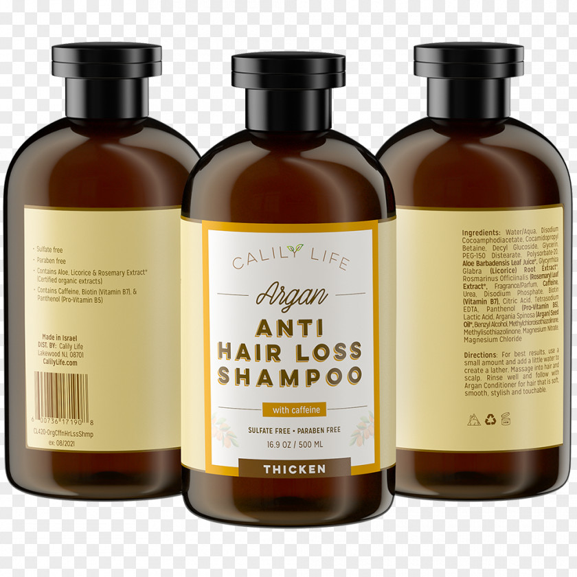 Argan Pattern Hair Loss Shampoo Oil Human Growth PNG