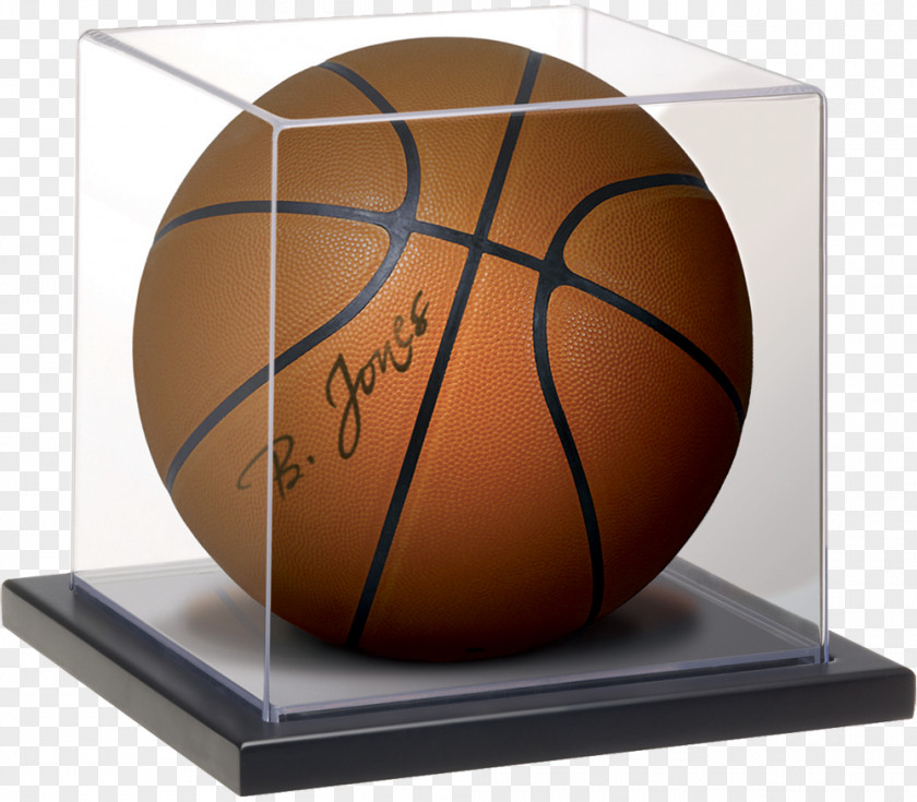 Ball Display Case Basketball Stand Box PNG