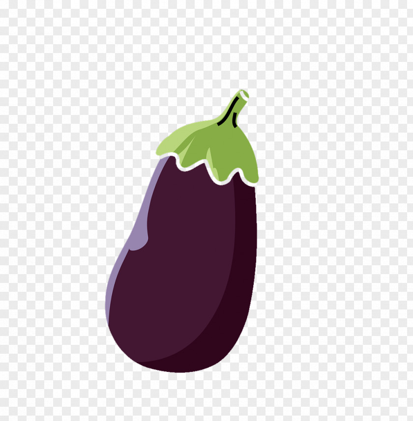 Cartoon Vegetable Eggplant Cucumber PNG