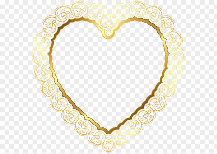 Heart Right Border Of Clip Art PNG