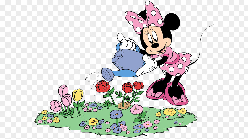 Minnie Mouse Mickey Daisy Duck Clarabelle Cow Clip Art PNG