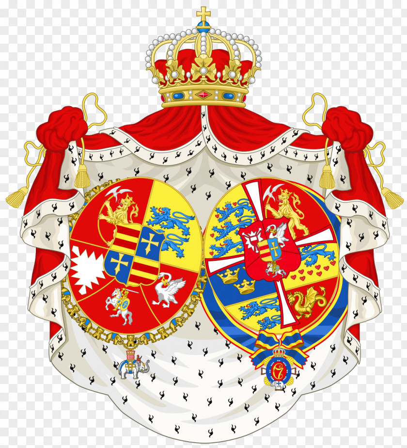 Union Between Sweden And Norway Coat Of Arms PNG