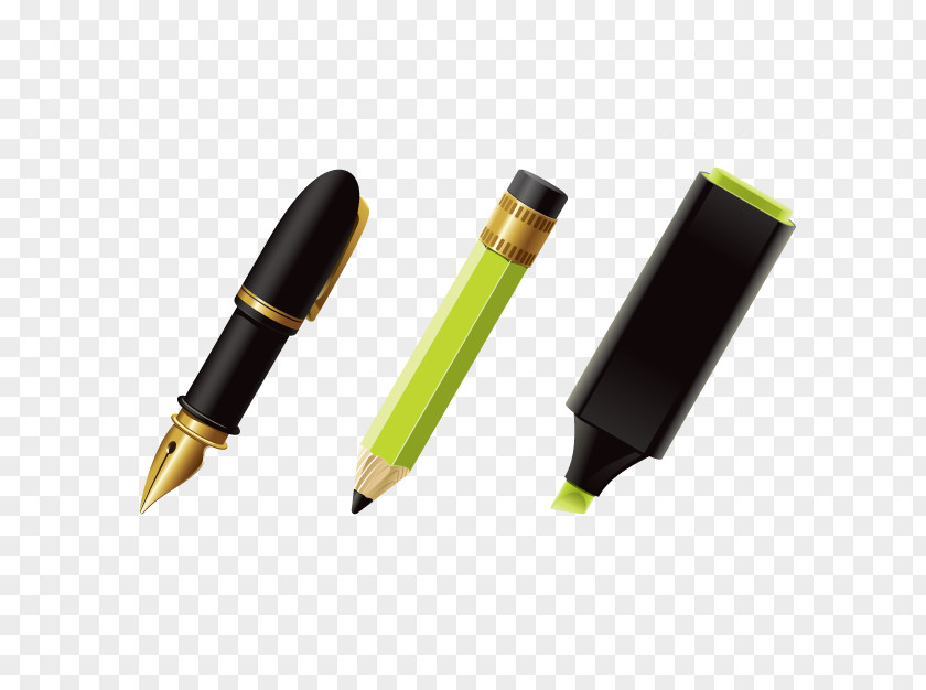 Vector Pen Marker Drawing Fountain PNG